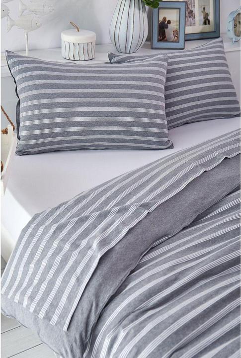 Image du produit Living Home Melange Jersey Double Face (Taie d'oreiller, 65 x 100 cm)