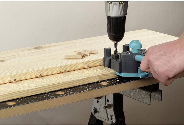 Actual product image wolfcraft Dowelmaster - dowel gauge for wood joints (1 pcs.)