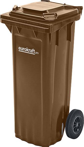 Produktbild eurokraft pro Grossmülltonne aus Kunststoff, nach DIN EN 840 (80 l)