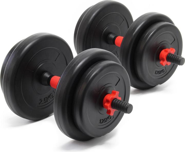 Luxtri Kurzhantelset (4 x 2.5 kg, 4 x 1.25 kg)