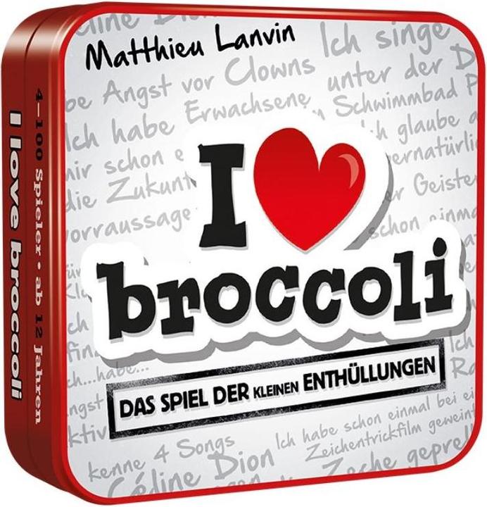 Actual product image Cocktail games COGD0003 - I love broccoli - Card game, for 4-100 players, ages 12+ (DE edition) (German)