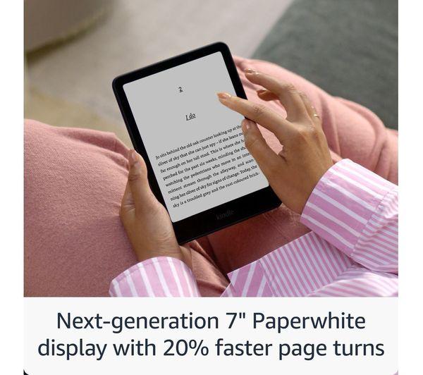 Productafbeelding Amazon Kindle Paperwhite (2024) 7 eReader - 16 GB, Zwart (7", 16 GB, Black)