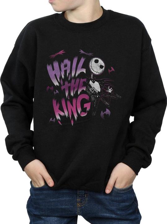 Produktbild Disney Nightmare Before Christmas Hail The King Sweatshirt Jungen (128)
