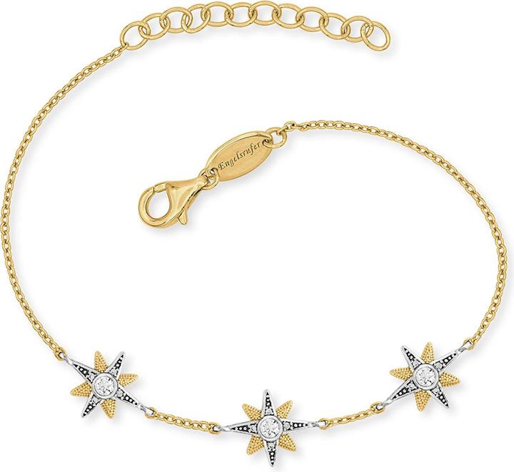 Engelsrufer Bracciale New Star (20 cm, Argento 925, Pietra colorata)
