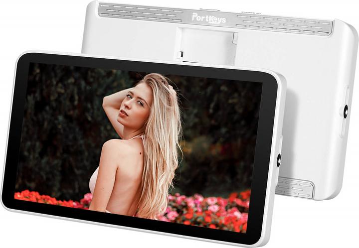 Produktbild Portkeys LH7P 7″ High Brightness Touchscreen Monitor – Support Wireless Control Camera - White (7", Full HD)