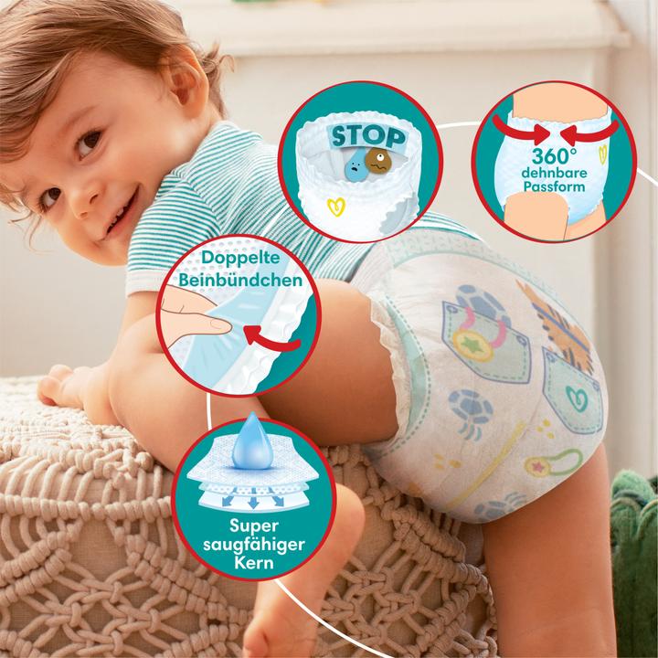 Immagine prodotto Pampers Baby-Dry Pants (Dimensione 3, Pacco mensile, 192 Pezzo/i)