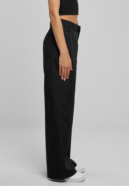 Actual product image Urban Classics Ladies Straight Leg Workwear Pants (36)