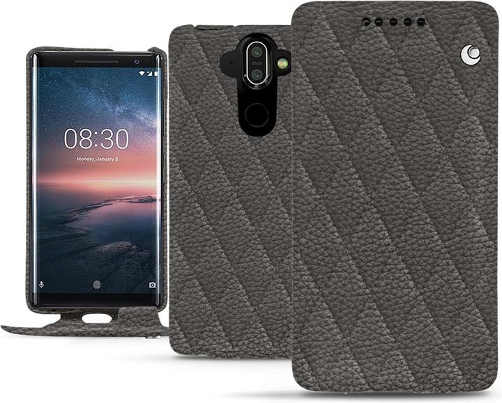 Actual product image Noreve Leather cover vertical (Nokia 8 Sirocco)