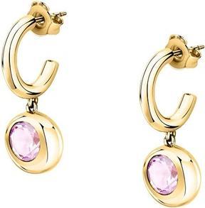 Produktbild Morellato - Charming gold-plated hoop earrings with pendants Semipreziose SAXN17