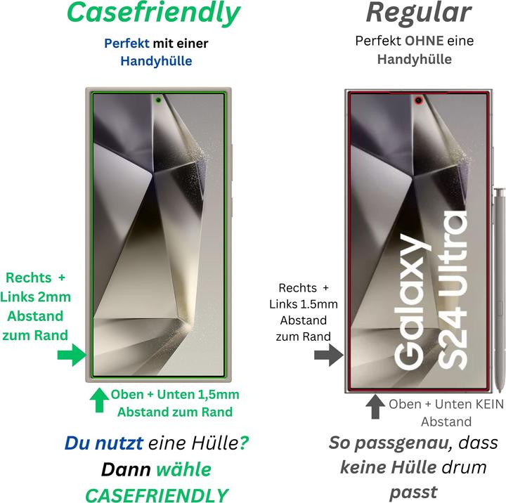Image du produit Dipos Film de Protection d’écran 2-Way Anti-Shock (1 pièce(s), Samsung Galaxy S24 Ultra)