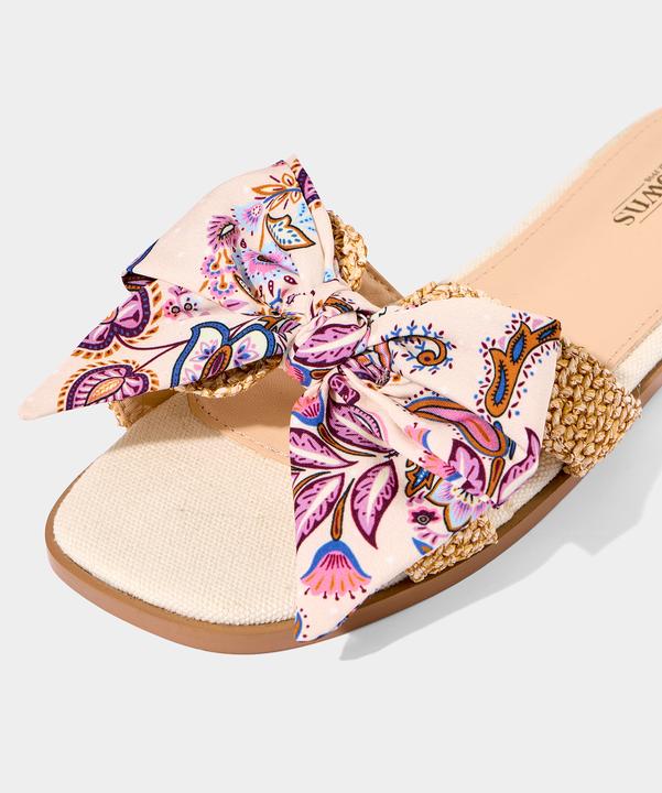 Produktbild Joe Browns Paisley Bow Woven Sole Sliders (42)
