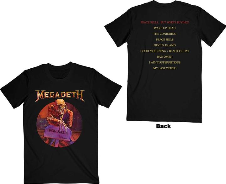 Megadeth Peace Sells… Track list (L)