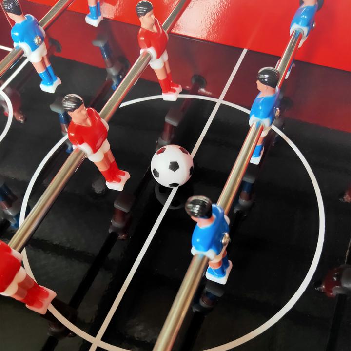 Produktbild Axi KÃ¼hler mit Tischfussball Rot (65 l)