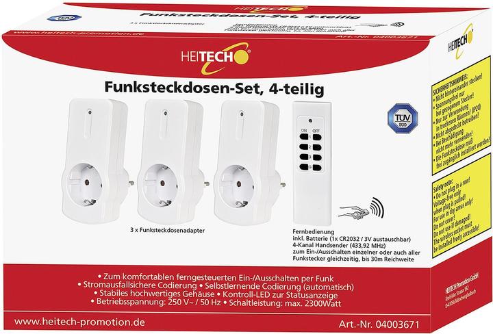 Immagine prodotto Heitech Set di prese radiocomandate