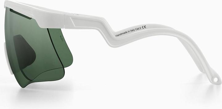 Alba Optics Delta Sportbrille (Weiss, Weiss)