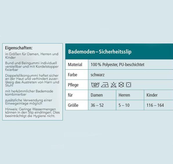 Produktbild Suprima Bademoden Sicherheitsslip (1 x, Large plus)