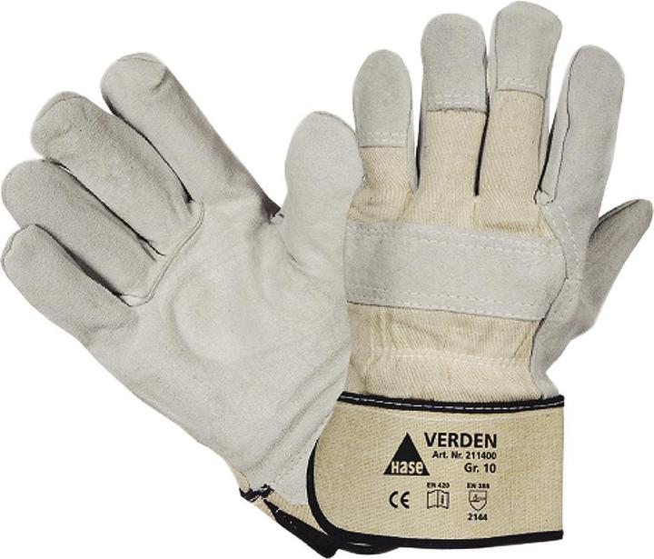 Produktbild Hase Handschuhe Verden Grösse 10 grau/natur EN 388 PSA-Kategorie II (10)