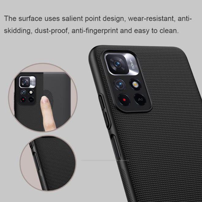 Actual product image Nillkin Super Frosted Shield Series (Xiaomi Redmi Note 11S 5G, Xiaomi Poco M4 Pro 5G, Xiaomi Redmi Note 11T 5G)