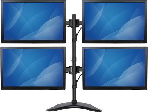 Image du produit StarTech Support de moniteur quadruple - Pivotant - Support réglable pour 4 moniteurs - Pour moniteurs VESA (Tables, 27.01")