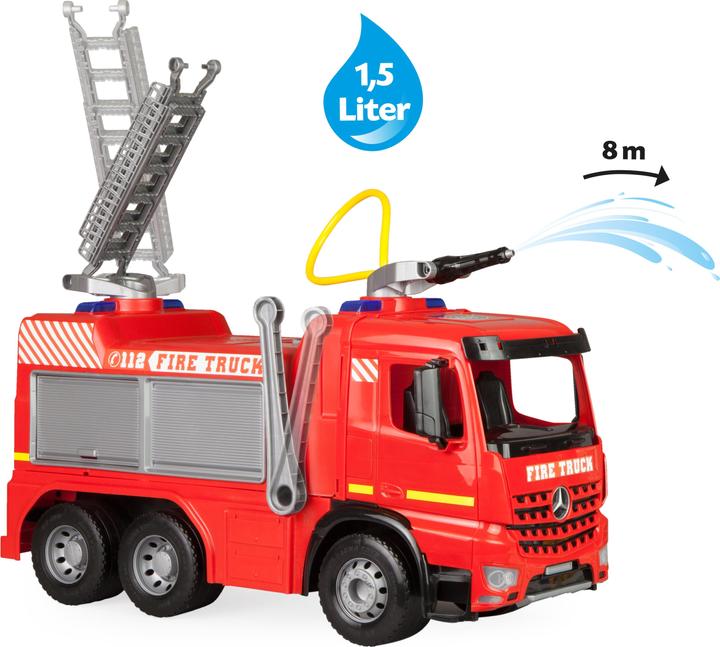Image du produit Lena Fire Giga Trucks dans une boîte de 66cm