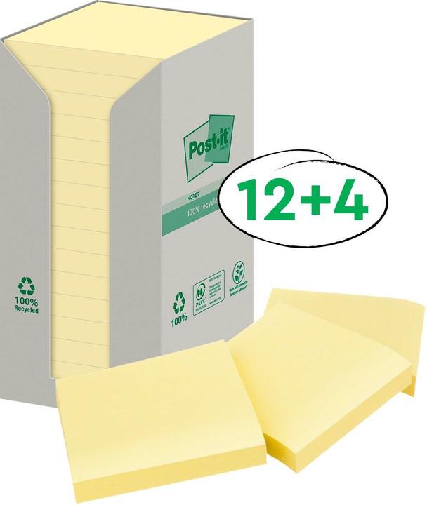 Immagine prodotto Post-it Riciclaggio (76 x 76 mm)