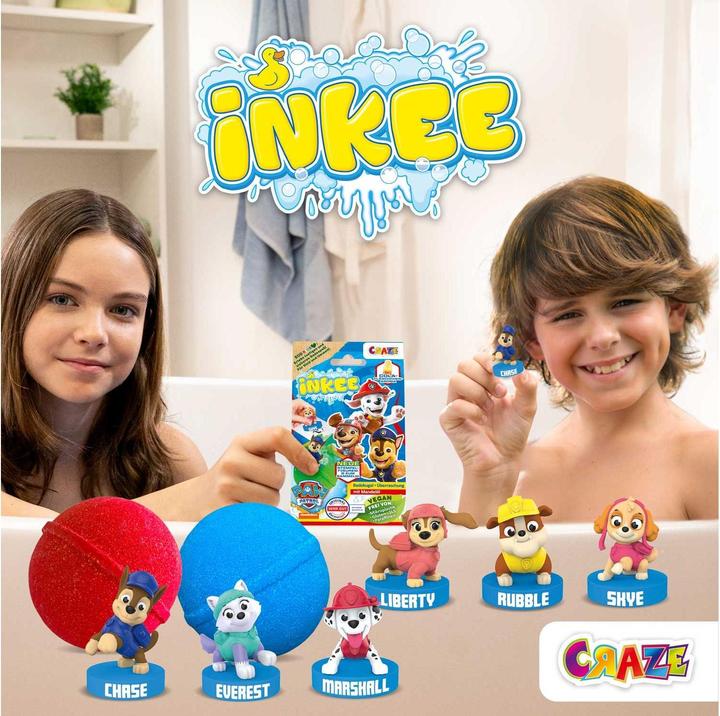 Immagine prodotto Craze Palla da bagno a sorpresa dei Paw Patrol (Bombe da bagno)