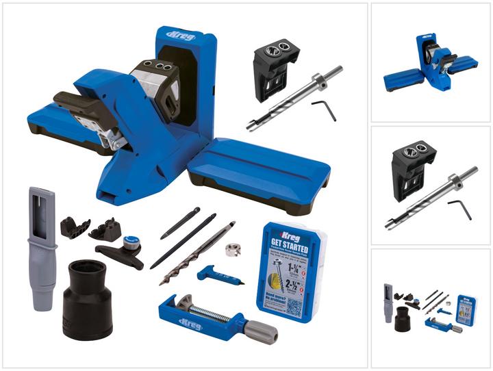 Immagine prodotto Kreg Dima di foratura 720 PRO ( KPHJ720PRO ) + Dima di foratura per tasselli + Base