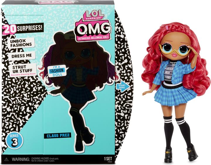 Actual product image MGA L.O.L. Surprise OMG Fashion Class Prez