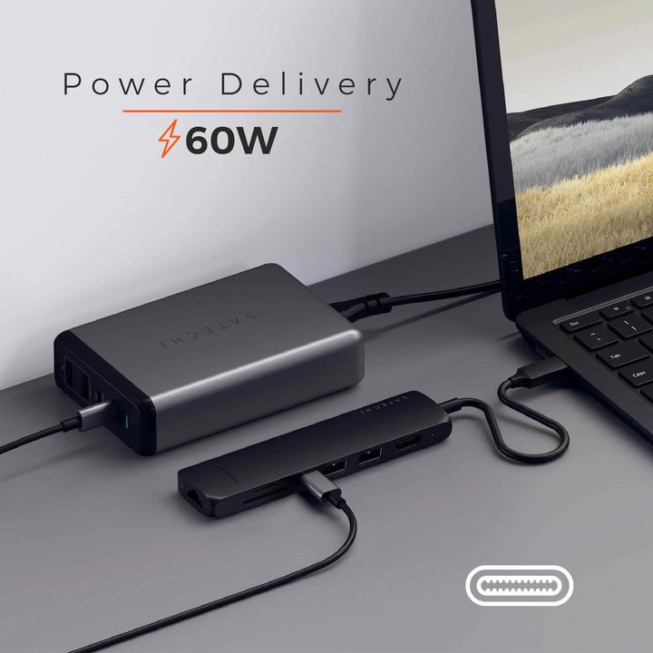 Produktbild Satechi ST-UCSMA3K (USB-C, 7 Ports)