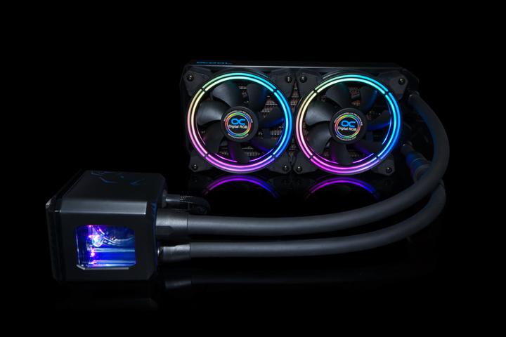 Actual product image Alphacool Eisbaer Aurora 240 CPU Digital RGB