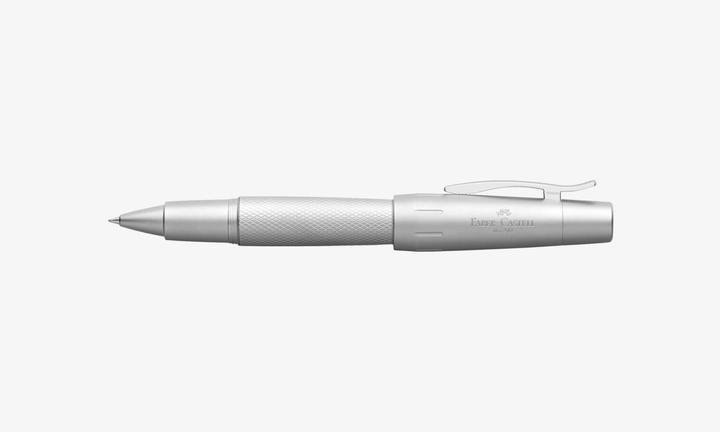 Actual product image Faber-Castell Rollerball e-motion pure (Silver) (Silver)