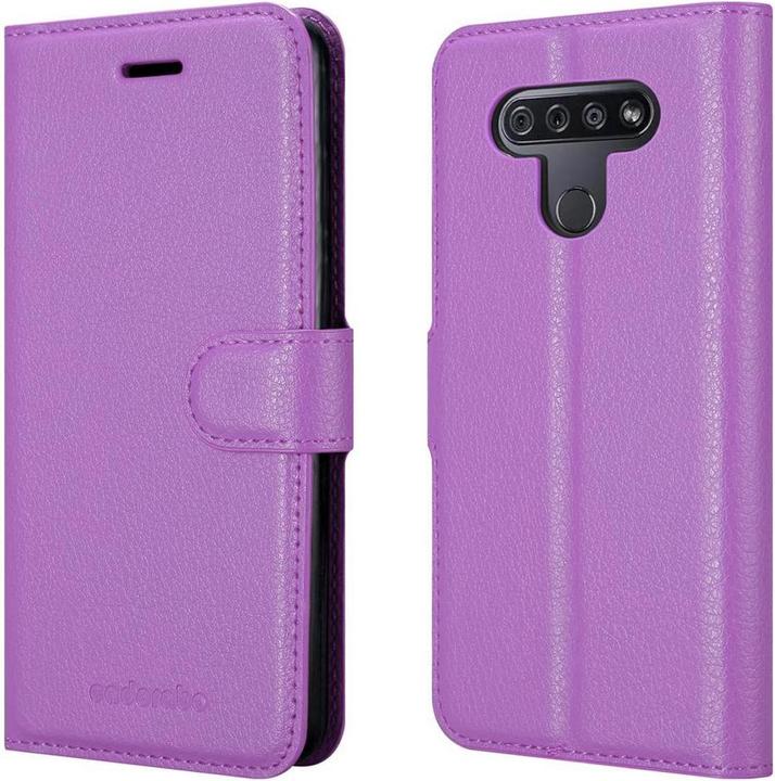 Actual product image Cadorabo Book with stand function cover (LG KQ51)