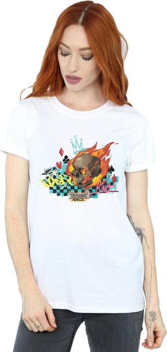 Image du produit Disney - T-shirt WRECK IT RALPH RACE SKULL - Femme (XL)