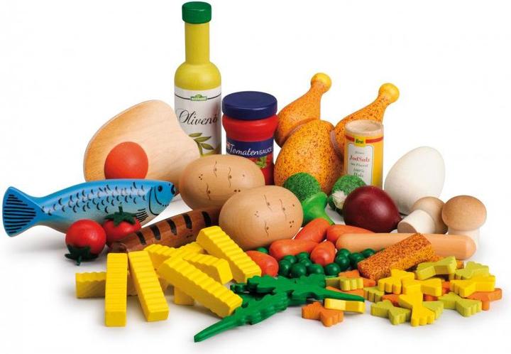 Image du produit Erzi Kit de cuisine amusant Aliments