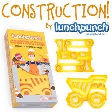 Produktbild Lunch Punch Sandwich Ausstechformen Baustellenfahrzeuge