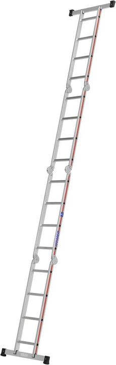 Actual product image Hymer-Leitern Multipurpose ladder 4043 size 4x4 (Stepladder, Single ladder)