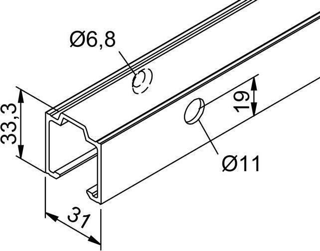 Immagine prodotto Helm Rotaie di scorrimento per 53/73