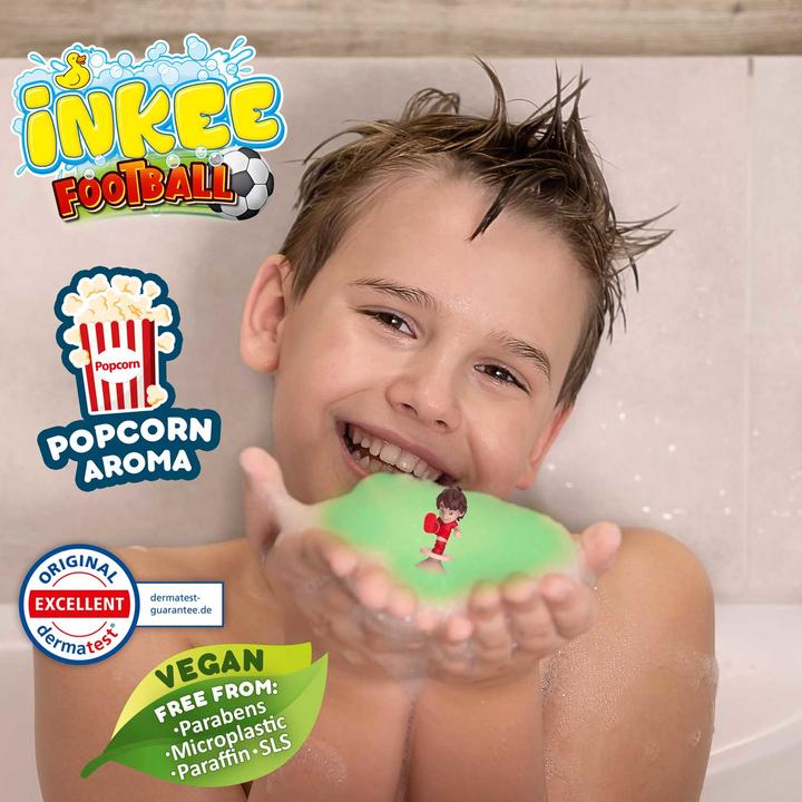 Image du produit Craze Bombe de bain Inkee Fussall avec figurine à collectionner (Bombe de bain)
