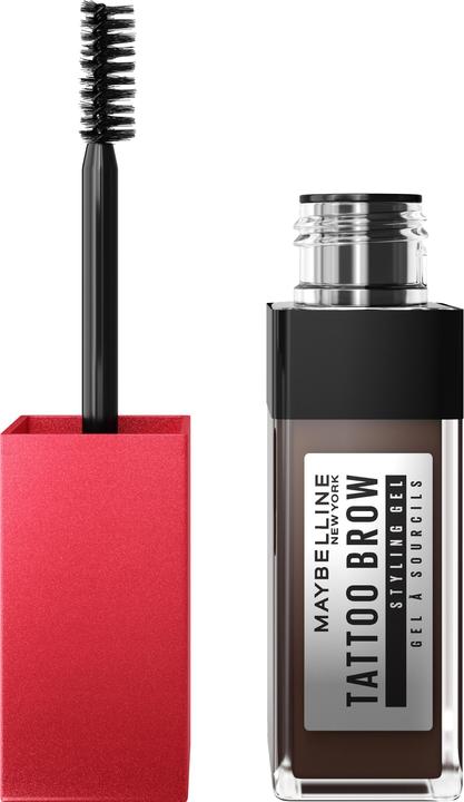 Image du produit Maybelline New York Gel coiffant Tattoo Brow 36H (260 Marron foncé)