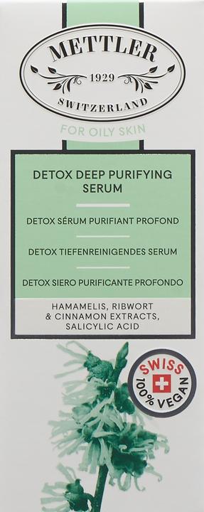Produktbild Mettler1929 Detox tiefenreinigendes Serum (30 ml)