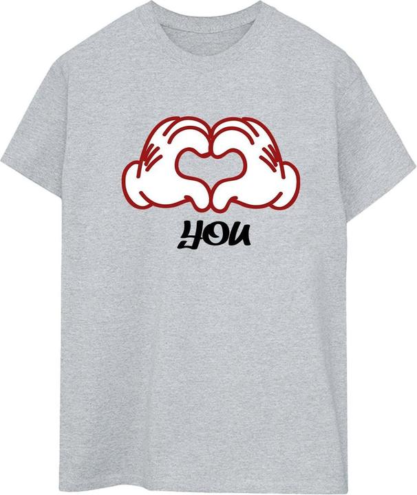 Produktbild Disney Mickey Mouse Love You Hands TShirt (3XL)