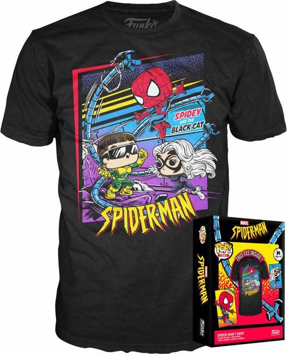 Produktbild Funko MARVEL: SPIDER-MAN - BOXED TEE - SPIDEY, CAT & DOC (T-SHIRT XL)