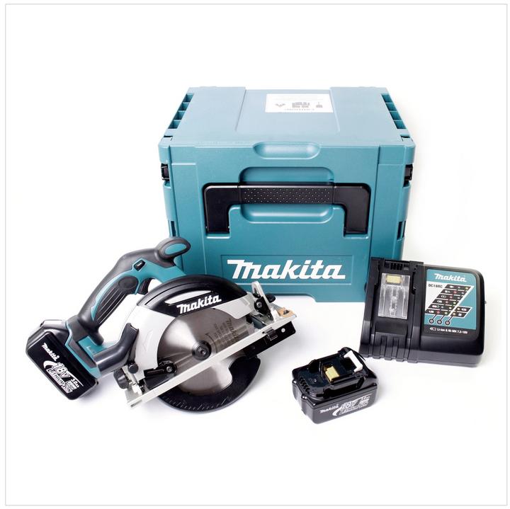 Productafbeelding Makita DHS 630 RFJ 18 V 165 mm accu-handcirkelzaag in Makpac met 2x 3,0 Ah accu + lader