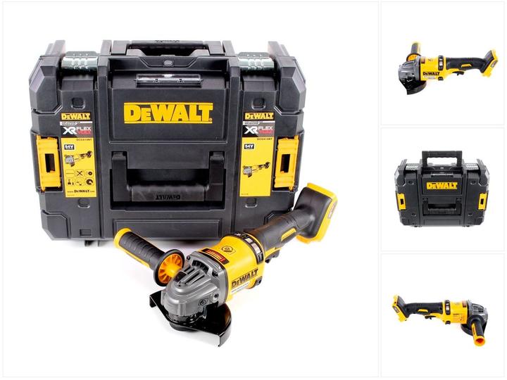 Productafbeelding DeWalt Accu Haakse Slijper 54V XR Flex-Volt DCG 414 NT (125 mm)