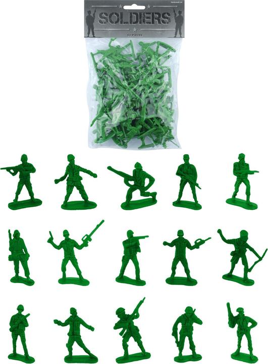 Produktbild Henbrandt Soldat Figur 50erPack
