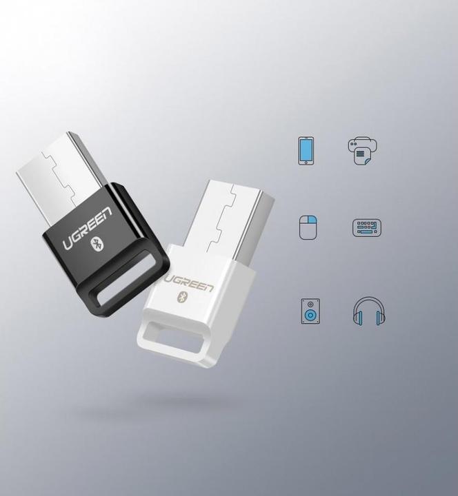 Immagine prodotto Ugreen Adattatore USB Bluetooth 4.0 Qualcomm aptX nero - Adattatore Bluetooth (Trasmettitore e ricevitore)