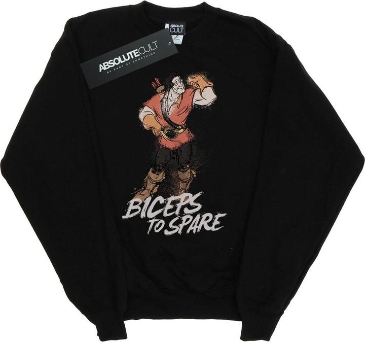 Produktbild Disney Beauty And The Beast Gaston Biceps To Spare Sweatshirt Mädchen (140, 146)