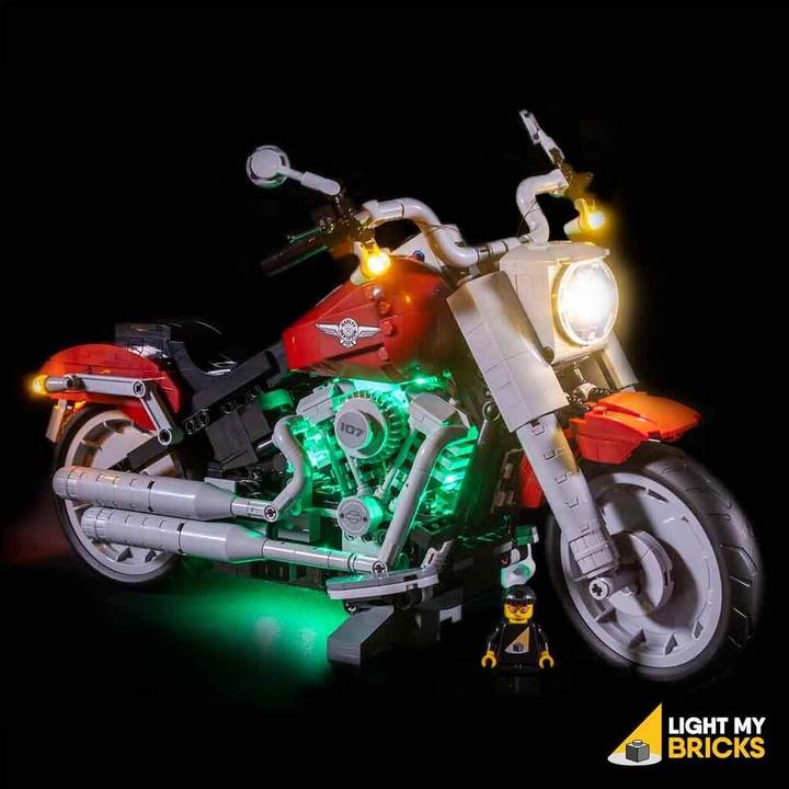 Light my bricks LED Light Set for LEGO Harley-Davidson Fat Boy