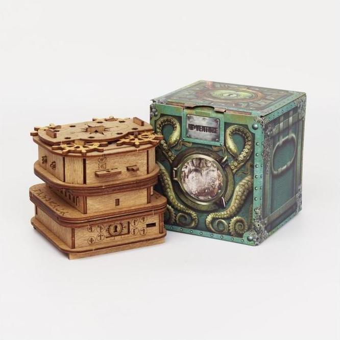 Immagine prodotto iDventure Cluebox - Armadietto di Davy Jones (Tedesco, Francese, Inglese)