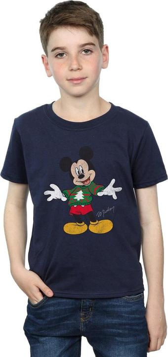 Image du produit Disney - T-shirt MICKEY MOUSE CHRISTMAS JUMPER - Garçon (128)